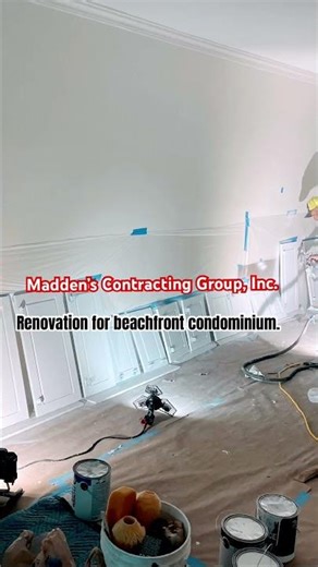 Renovation work for condominium on the beach. MCG can do it!