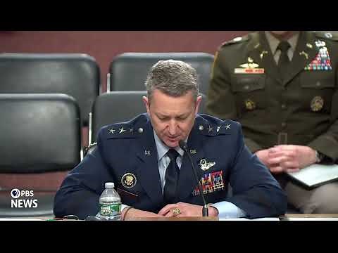 WATCH: Lt. Gen. Dan ‘Razin’ Caine gives opening statement in Joint Chiefs confirmation hearing