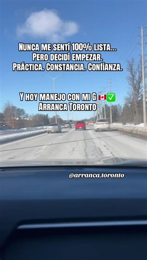 Nadie se siente 100% listo al principio. Pero cuando decides empezar, todo cambia. En Arranca Toronto no solo preparas un examen… construyes seguridad, confianza y libertad. 🇨🇦🚗 📩 Escríbenos y empieza hoy. #ArrancaToronto #GFull #HistoriasReales #ConducirEnCanadá #SíSePuede