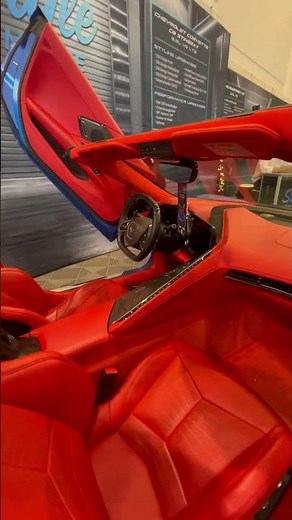 INSANE Red Interior! Corvette C8 Stingray | Carbon + Full Red Madness | Essen Motor Show