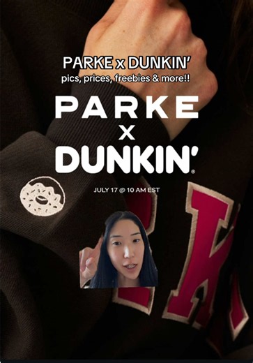 PARKE x DUNKIN’ Drop: Pics, Prices & Freebies Guide