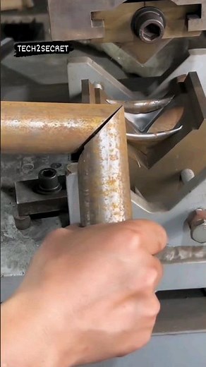 Industrial Pipe Notching machine working | Technology in Notching Machine | Manufacturing Technology