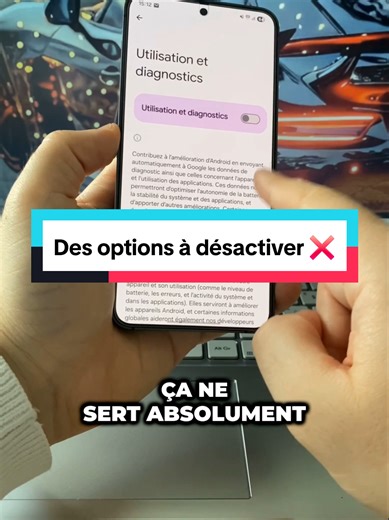 Je te conseille de vraiment désactiver ces deux options sur ton téléphone Samsung/Android ! ❌️ #astuce #samsung #android #tech #astucetech