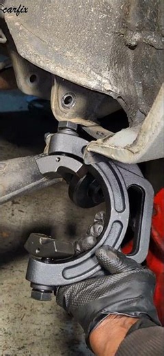 mechanic tricks & tips 2005 toyota corolla trailing arm bush replacement #short #shortvideo #shorts