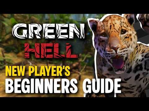 Green Hell | Beginner's Guide - First Few Days, Crafting, and Healing