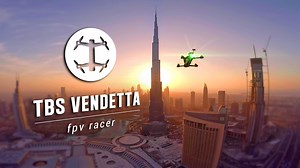 An FPV Racing Drone Quickly Descends Burj Khalifa in Dubai, The World's Tallest Building