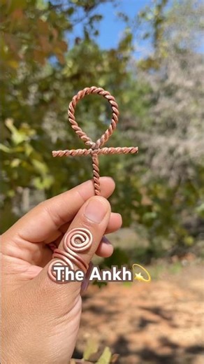 Copper Ankh Meaning & Symbolism: Handmade Spiritual Tools #halohealingenergytools