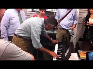 Jon Huntsman plays for Peanuts