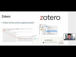 Zotero Reference Management Tool and Plugin (Sci-Hub, References and Scite)