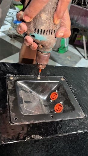 install the speaker box cable plate panel #tutorial #speakerbox