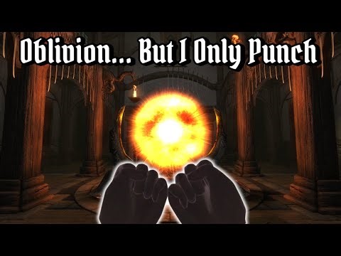 Oblivion Warrior Monk Challenge Part One