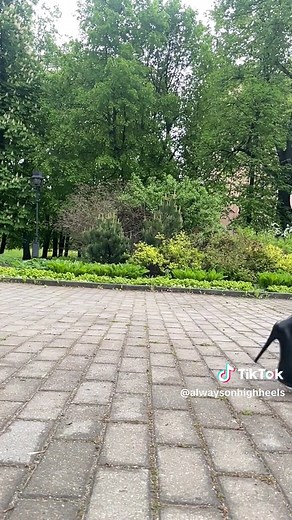 Walking in 6-Inch High Heels in Slow Motion