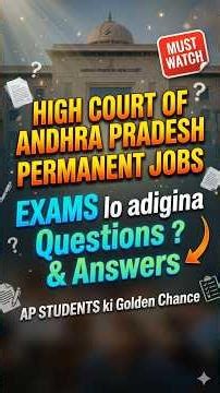 AP High court exam లో అడిగిన questions & answers|reasoning sitting arrangement #ap #highcourtexam