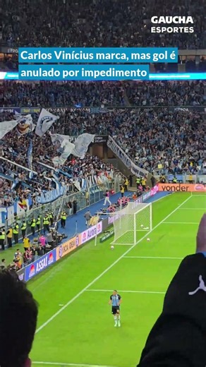 NÃO VALEU 🔵❌ GRÊMIO 1X1 INTER | 11/10/2026