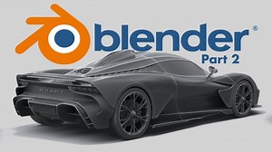 速进！Blender 产品可视化，汽车建模实用方法（第 2 部分）Blender教程