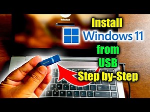 How to install windows 11 from usb in hp laptop