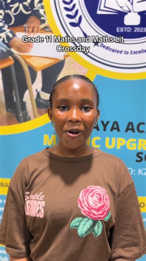 Grade 11 Maths and Maths Lit crossday, after class chronicles #isbayaacademy #academicexcellence #extraclasses #trending #fypシ゚viral