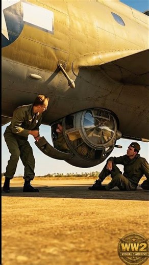 B‑17 Ball Turret — The Most Exposed Gunner Position