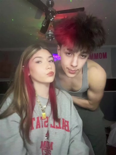 matching hair aye #foryoupage #couple #fyp #blowup #viral