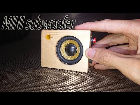 DIY. Mini Subwoofer