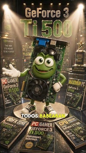 Las tarjetas gráficas que criaron a tu generación 🔥#nvidia #geforce #tarjetasgraficas #pcgaming