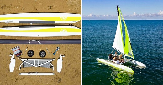 VIDÉO. Ce bateau en kit se monte en 15 minutes seulement
