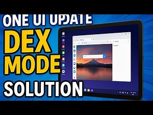 How to use Classical Dex mode in Samsung tablet after one ui 8 update (for students)