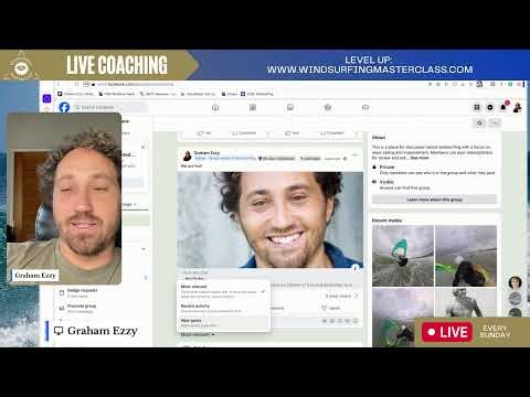 Live Windsurf Coaching with Graham Ezzy (Dec 28, 2025)- Windsurfing Masterclass