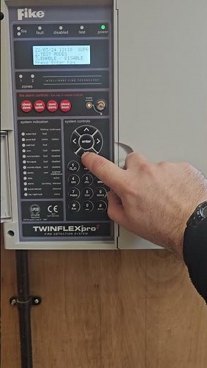 Enabling the controls and code on a fike twinflex Pro2