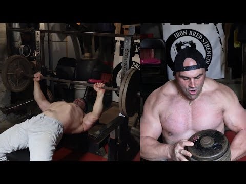 Heavy Bench, Chest & Tricep PowerBuilding Workout