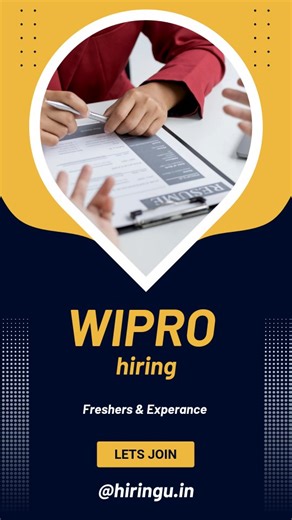 Job | Remote Jobs | Work From home | Freelancing | Internships on Instagram: "🚀 Follow ✅ Wipro is Hiring for Freshers 👉 Job Role : Work Integrated Learning Program (WILP) 🏅 Qualification : Bachelor of Computer Application – BCA Bachelor of Science- B.Sc. Eligible Streams-Computer Science, Information Technology, Mathematics, Statistics, Electronics, and Physics. 💲 CTC : As Per Company Standard 💼 Experience : 0 to 18 months/Freshers 📍 Location : Pan India How to Apply?👇 1) Comment "Intrest
