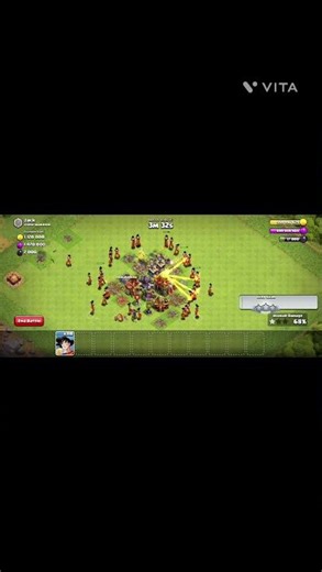 clash of clans hack attack 🎮#coc