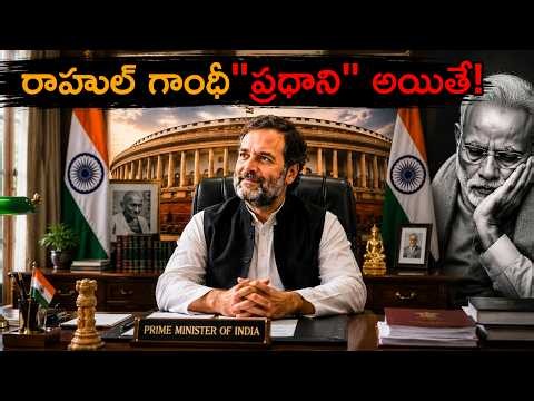 What If Rahul Gandhi Becomes Prime Minister of India? | Future of India Explained | Telugu