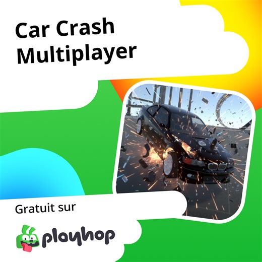 Car Crash Multiplayer: Jouez en ligne gratuitement sur Playhop