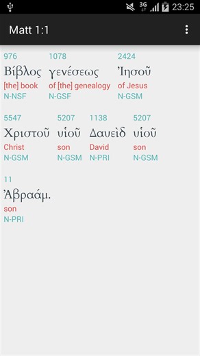 Baixe Greek Interlinear Bible no PC | Oficial GameLoop