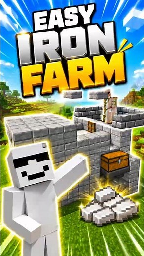 Easy Minecraft Java 26.2 Iron Farm Tutorial!