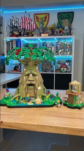 How to build The LEGO Great Deku Tree from Ocarina of Time #77092 #lego #reviews #rlfm #zelda