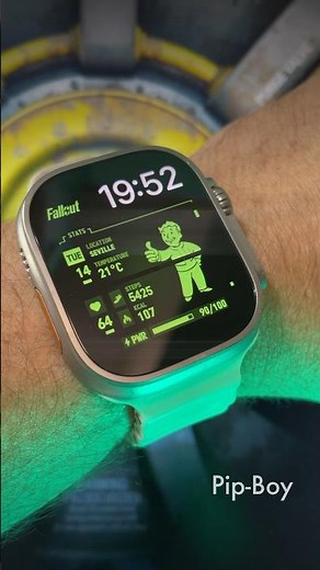 ☢️ Official Fallout watch faces! #watchfaces #applewatch #fallout #gaming