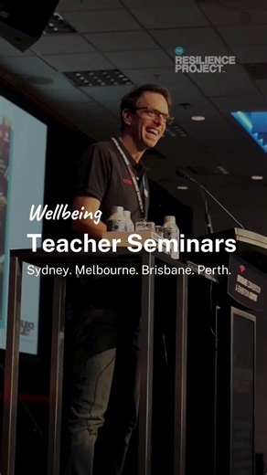 The Resilience Project on Instagram: "Practical wellbeing strategies with proven impact – for your classroom and beyond. This year we’re joined by the wonderful team at @_theembracecollective as we take our biggest Teacher Seminar tour ever around Australia! Coming to a city near you (…with travel discounts available if it’s not quite near enough). Full details linked in bio."