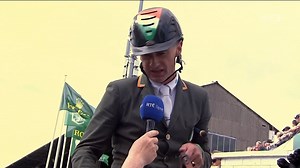 Some first round Irish reactions on Aga Khan Day at the Dublin Horse Show Live now on @RTE2 and @rteplayer - https://rte.ie/player/onnow/66546216064 | RTÉ Sport