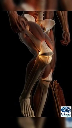 How Your Knee Joint Works While Running | 3D Anatomy Animation