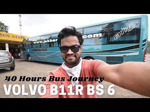 Bangalore to Jodhpur 2000Kms Bus Journey in Volvo B11R BS6 Multi Axle AC Sleeper