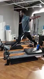 Can you do the Russian split? If not, we would be happy to teach you how. The Russian split improves balance and posture, stretch and strengthen the hip flexors, abductors and hamstrings and develop scapular and pelvic lumbar stabilization #pilates #balance #posture | Body Forté Rehab & Pilates