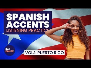 Understanding Spanish Accents | Episode 1: PUERTO RICO | Spanish Listening Practice