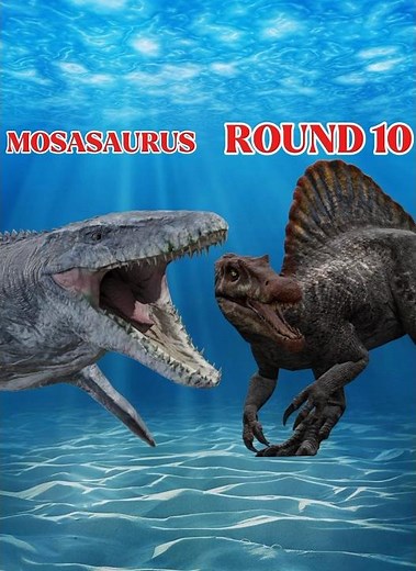 Mosasaurus vs Jurassic World All dinosaurs#JW#@PrehistoricFIGHTclub-23