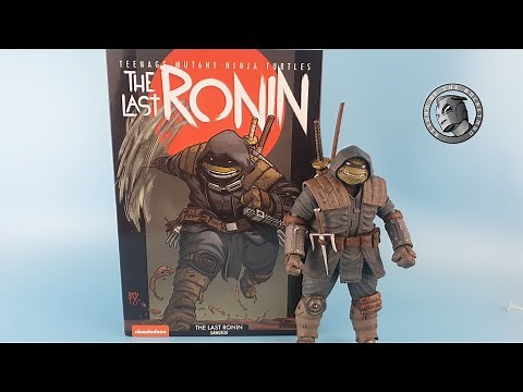 neca the last ronin (armored) tmnt action figure unboxing review