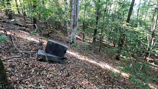 Slave cemetery on 182 year old … we walked a sandy hillside… and found 200+ slave graves