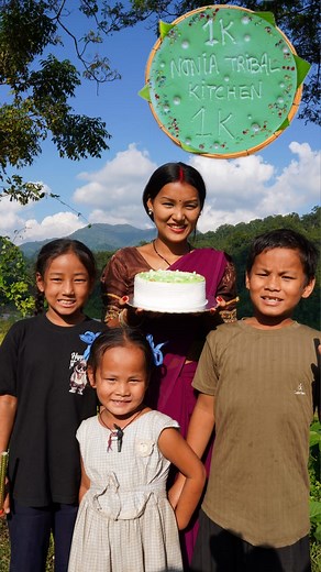 37K views · 1.8K reactions | We reached 1K subscribers on YouTube! Thank you for all the support. Celebrating with a simple village-style cake from our kitchen. #NoniaTribalKitchen #1KSubscribers #VillageCooking #VillageStyle #desistylecooking #Celebration #foodie #foodtok #villagelife | Nonia Tribal Kitchen | Facebook