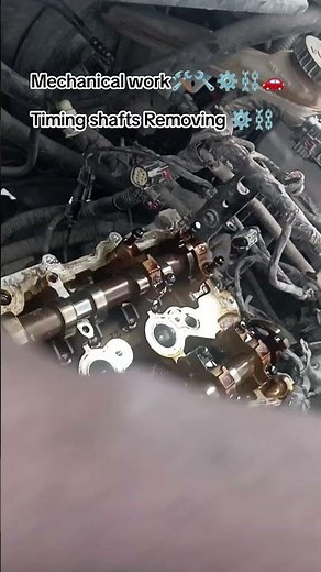Timing shafts Replacement #automobile #mechancial #shortsyoutube