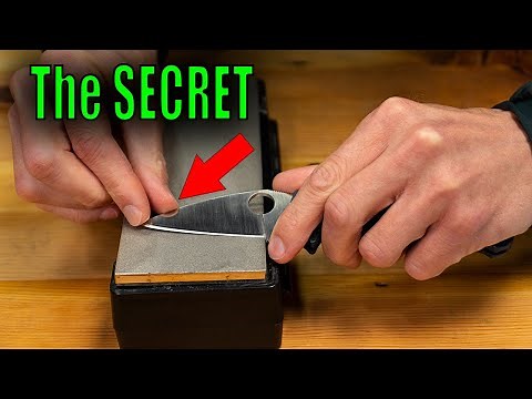 How To Sharpen A Knife In Real Time | Knife Sharpening For Beginners